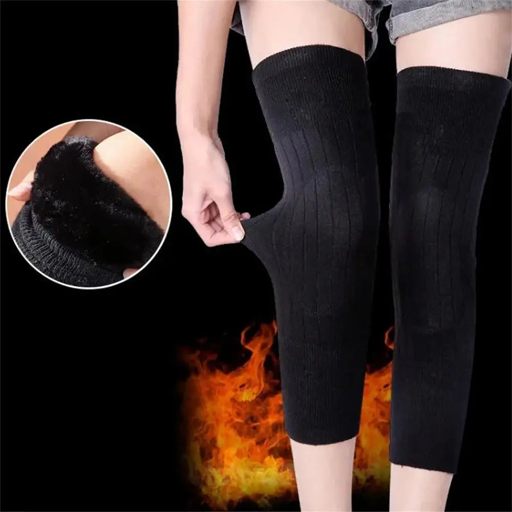 Thermal Knee Warmers  for Winter Comfort + ( Free Socks Gift )